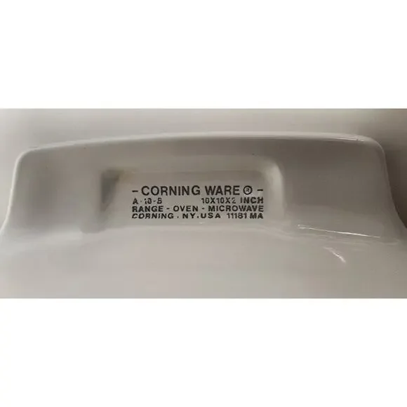 Corning Ware Wildflower 2.5 Qt. Casserole Dish Lid/ Anchor Hocking 2Qt Bakeware - Picture 5 of 16